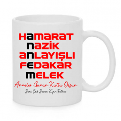 ANNELER GÜNÜ ÖZEL BASKILI SERAMİK KUPA AGK-6