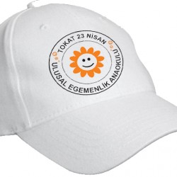 OKUL LOGO BASKILI ŞAPKA ŞPK-1