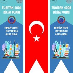 KIRLANGIÇ BAYRAK 3'LÜ SET KUMAŞ  BASKI  KRG-02