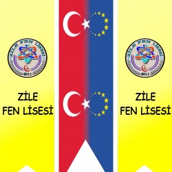 KIRLANGIÇ BAYRAK 3'LÜ SET KUMAŞ  BASKI  KRG-01