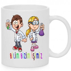 BİLİM FUARI ÖZEL BASKI SERAMİK KUPA BARDAK BFK-1