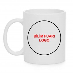 BİLİM FUARI ÖZEL BASKI SERAMİK KUPA BARDAK BFK-2