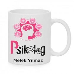 KİŞİYE ÖZEL PSİKOLOG SERAMİK KUPA PK1