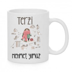 KİŞİYE ÖZEL TERZİ SERAMİK KUPA TZK1