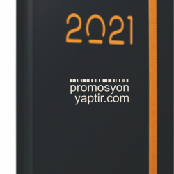 GIPTA FORM-D KİŞİYE ÖZEL LAZER BASKILI GÜNLÜK AJANDA 13X21 CM 139-FMK TURUNCU