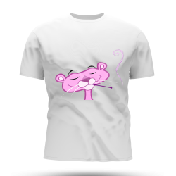 pembe panter BASKILI TİŞÖRT 