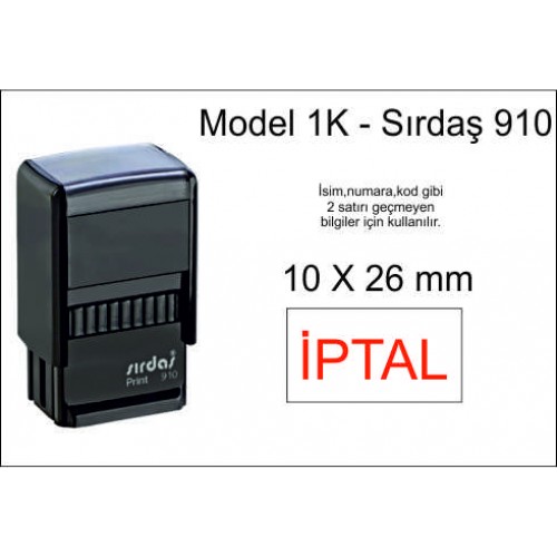 SIRDAŞ 910 KAŞE SİYAH 1K