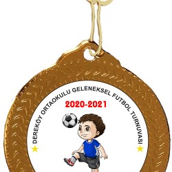 FUTBOL TURNUVASI GÜMÜŞ  MADALYA KM-10