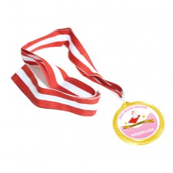 NAMAZ KILIYORUM ALTIN MADALYA ( KIZ ) KM-4