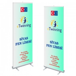 BİLİM FUARI ROLL UP 80 X 205 CM  RL-3